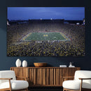 University of Michigan Wolverines Football Team Print - Ann by MyGreatCanvas | Canvas Wall Art Prints | Photo Prints & Wall Decor