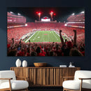 University of Nebraska Cornhuskers Football Team Print -