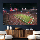 University of Nebraska Cornhuskers Football Team Print -