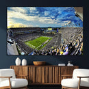 Framed USF Bulls Football Team Print - Tampa Raymond James by MyGreatCanvas | Canvas Wall Art Prints | Photo Prints & Wall Decor