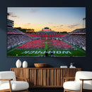 NC State Wolfpack Football Team Print Wall Art - Raleigh