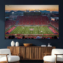 Arizona Wildcats Football Team Print - Tucson Arizona by MyGreatCanvas | Canvas Wall Art Prints | Photo Prints & Wall Decor