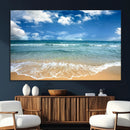 Sea View From the Beach Canvas Print