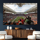 Miami Hurricanes Football Team Wall Art Print - Miami Hard by MyGreatCanvas | Canvas Wall Art Prints | Photo Prints & Wall Decor