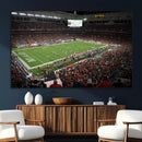 Miami Hurricanes Football Team Print Canvas- Miami Hard Rock
