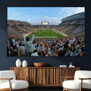 Michigan State Spartans Football Team Art Print - East