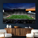 Michigan State Spartans Football Team Print - East Lansing by MyGreatCanvas | Canvas Wall Art Prints | Photo Prints & Wall Decor