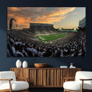 Michigan State Spartans Football Team Print - East Lansing