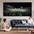 Framed Michigan State Spartans Football Team Print - East