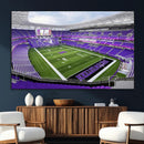Northwestern University Wildcats Football Team Print - by MyGreatCanvas | Canvas Wall Art Prints | Photo Prints & Wall Decor