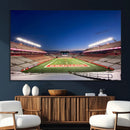 Rutgers Scarlet Knights Football Team Print - Piscataway SHI by MyGreatCanvas | Canvas Wall Art Prints | Photo Prints & Wall Decor
