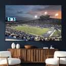 Memphis Tigers Football Team Print - Memphis Simmons Bank
