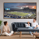 Memphis Tigers Football Team Print - Memphis Simmons Bank