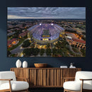 The Louisiana State University Tigers Football Team Print -