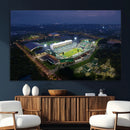 The University of South Florida Bulls Football Team Print - by MyGreatCanvas | Canvas Wall Art Prints | Photo Prints & Wall Decor