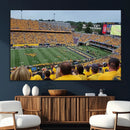 Puskar Stadium Canvas Print Wall Art - Morgantown Print -