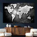 World Map Wall Art Canvas Print – Framed Wall Art for by MyGreatCanvas | Canvas Wall Art Prints | Photo Prints & Wall Decor