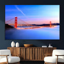 Golden Gate Bridge Wall Art Canvas Print – Framed San by MyGreatCanvas | Canvas Wall Art Prints | Photo Prints & Wall Decor
