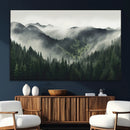 Misty Forest Canvas Print Wall Art Premium Canvas Print a