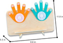 Educational Math Manipulatives Number Counting Blocks for Kids - Finger Arithmetic Game & Math Developmental Toys for 3+ Year Olds | Learning Counting, Addition, Subtraction (Math 01) by TinyTreasures Baby Boutique