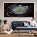 Michigan State Spartans Football Team Print - East Lansing
