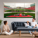 Texas Tech Red Raiders Football Team Print - Lubbock Jones