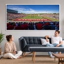 Ball State Cardinals Football Team Print - Muncie Scheumann