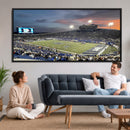 Memphis Tigers Football Team Print - Memphis Simmons Bank