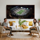 Michigan State Spartans Football Team Print - East Lansing