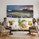 Memphis Tigers Football Team Print - Memphis Simmons Bank