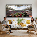 Miami Hurricanes Football Team Wall Art Print - Miami Hard