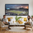 Memphis Tigers Football Team Print - Memphis Simmons Bank