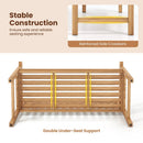 62inch Teak Outdoor Porch Bench 3 by LJGDeals