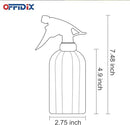 OFFIDIX Spray Bottle, Pressure Watering Can, Handheld Spray Bottles, Outdoor Indoor Plant Mister, 0.4L/13.5oz Glass Water Spray Bottle for Garden, Plants, Cleaning, Hairdressing (Clear) by GreenHaven Gardens