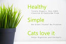 Simple Cat Grass Blend | 100% US Organic + 4 Popular Seeds | Wheat, Barley, Oats, Rye Mix Combo | Show Your Love with a Healthy Pet Snack Treat (6 Ounce ~4800 Seeds) by GreenHaven Gardens