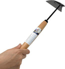 HACHIEMON Japanese Weeding Tool Very Sharp Edge Nejiri-Gama Long Type - Made in Japan by GreenHaven Gardens