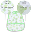 Baby bibs Waterproof Toddler bib - Feeding bib with Pocket for Infant Boy Girl Washable 6-36M by TinyTreasures Baby Boutique