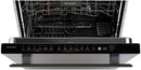 SHARP SDW6757ES Slide-In Dishwasher, Stainless Steel Finish, 24" Wide, Soil Sensors, Premium White LED Interior Lighting, Smooth Glide Rails, Heated Dry Option, Responsive Wash Cycles, Power Wash Zone by TinyTreasures Baby Boutique