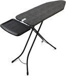 Brabantia Ironing Board C, XL Steam Unit Holder, Adjustable Height, Non-Slip Rubber Feet, Foldable, Denim Black, Size C (49 x 18 inches), Metal Frame, Free Standing, 63 inches by CozyNest Decor
