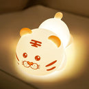 QANYI Christmas Gift Tiger Lamp, Silicone Color Changing Tiger Desk Nightlight, Rechargeable Nursery Table Lamp with Timer and Remote Control, Gift for Toddler Baby Girls Boys Children Bedroom by TinyTreasures Baby Boutique