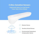 iHealth No-Touch Forehead Thermometer for Adults, Kids, Babies - 1s Fast Accurate, 3 Ultra-Sensitive Sensors, Quiet Vibration Feedback, Digital Large LED Digits, Easy to Use for Home & Nurses, PT3 by TinyTreasures Baby Boutique