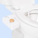 TUSHY Classic 3.0 Bidet Toilet Seat Attachment - A Non-Electric Self Cleaning Water Sprayer with Adjustable Water Pressure Nozzle, Angle Control & Easy Home Installation (Bamboo Knob) by CozyNest Decor