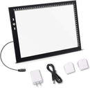 HSK A4 Artist tracing Light Box Copy Table,USB Power Dimmerable 7000 Lux Lock Button Artcraft Light Pad for Tatto Drawing, Sketching, Animation,Diamond Painting by TinyTreasures Baby Boutique