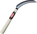 MerceHygea Japanese Weeding Sickle Handheld Steel Grass Weeder, Thick Blade Gardening Quick Work, Beige by GreenHaven Gardens
