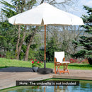 51LBS 20.5Inch Outdoor Umbrella Base with Wheels and Handles by LJGDeals