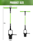 joyhalo Bulb Planter Tool Long Handle, 30in Serrated Base, 5 in 1 Lawn Tool, Sod Cutter, Grass Plugger Tool, Weeding, Transplanting, Garden Hole Digger for Plants, Flower Tulips Daffodils Lily by GreenHaven Gardens