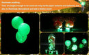 SumDirect Pack of 12 LED Mini Non-Blinking Lights for Paper Lanterns Balloons Floral Wedding Halloween Christmas Party Decoration Centerpieces (12, Green) by GreenHaven Gardens