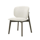 Mallin - Side Chair (Set of 2) - Gray / Walnut by HouseOfZazla