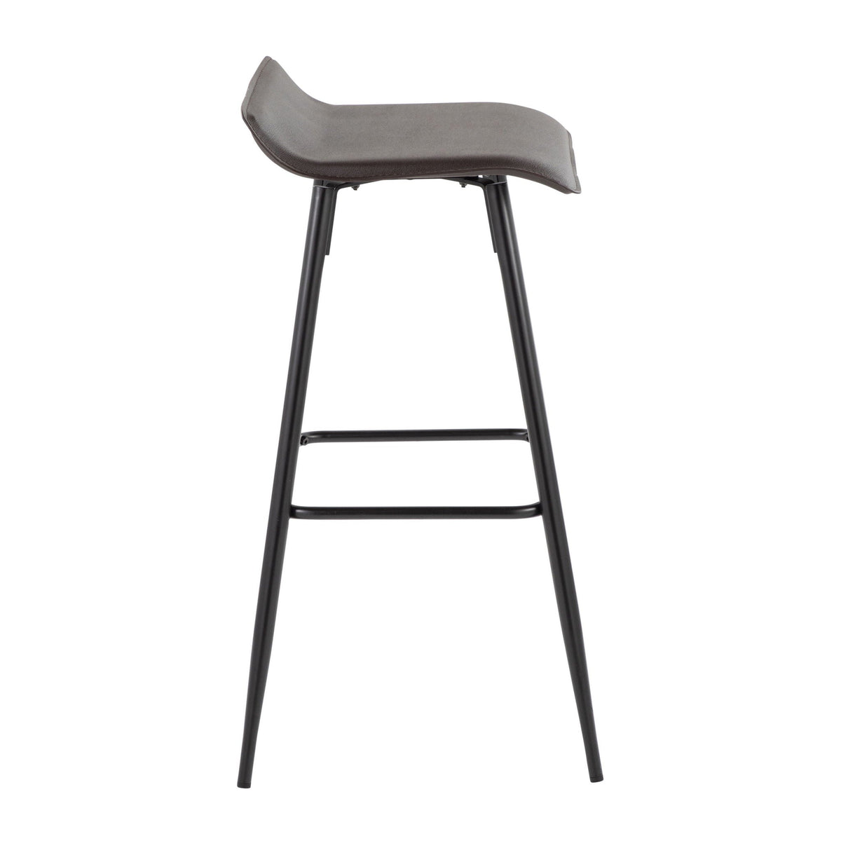 Ale - Contemporary Fixed-Height Bar Stool (Set of 2), photo 14 of 29