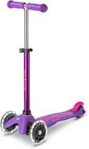 Micro Kickboard Mini Deluxe LED Three-Wheeled Lean-to-Steer Swiss-Designed Micro Scooter by TinyTreasures Baby Boutique